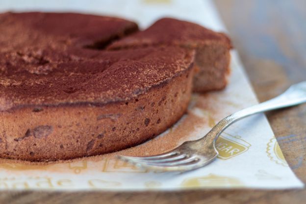 Keto-Kuchen mit Schokolade