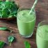Smoothie mit Spinat und Mozzarella