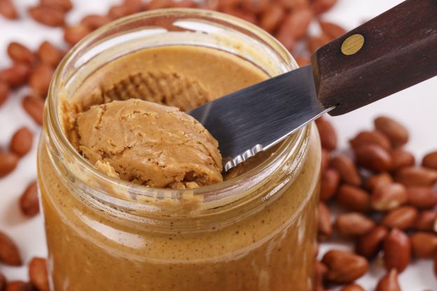 Die Erdnussbutter ist der tipp