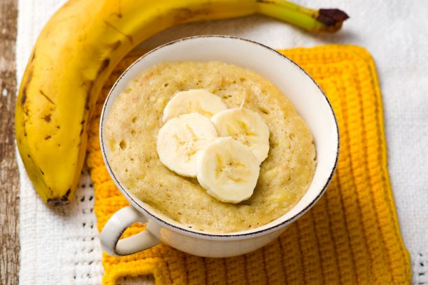 Bananen Mug Cake