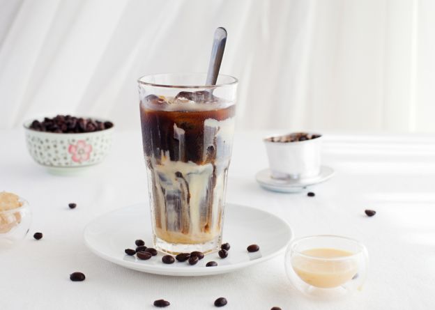 Eiskaffee vietnamesische Art