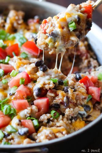 ONE POT: Hähnchen-Burrito