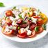 Tomate mit Mozzarella