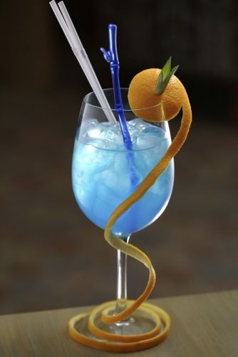 Blue Curacao Mojito