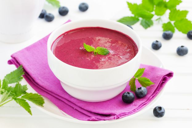 Blaubeersuppe
