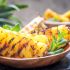 Gegrillte Ananas mit Honig