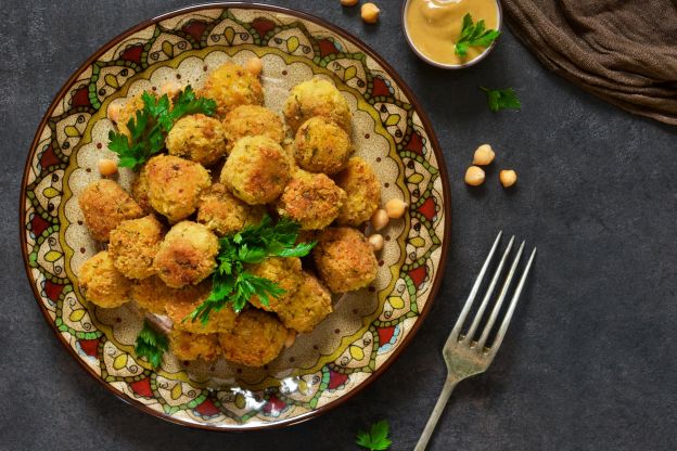 Süßkartoffel-Falafeln