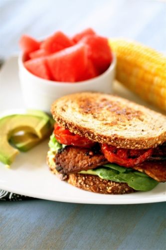 Vegetarisches Sandwich