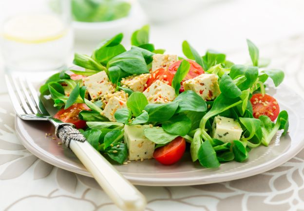 Feldsalat mit Feta