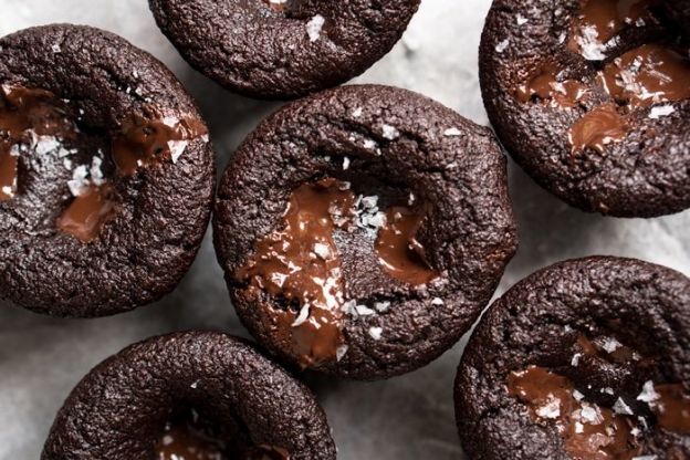 Glutenfreie Double Chocolate Muffins