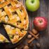 Gedeckter Apple Pie wie in den USA
