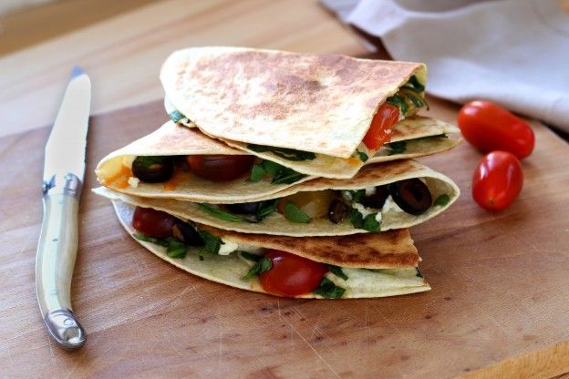 Quesadillas mit Gemüse
