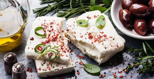 Gegrillter Feta