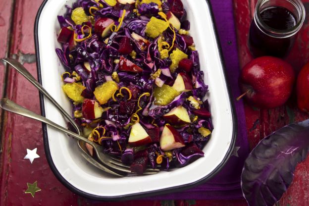 apfelrotkraut vegan