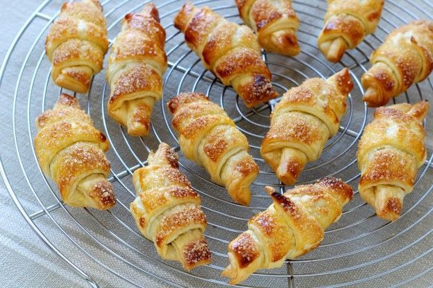 Fluffige Schokocroissants