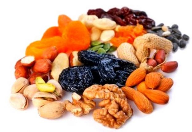 Das Kalzium in Trockenfrüchten