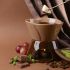 Schokoladen-Fondue mit frischen Früchten