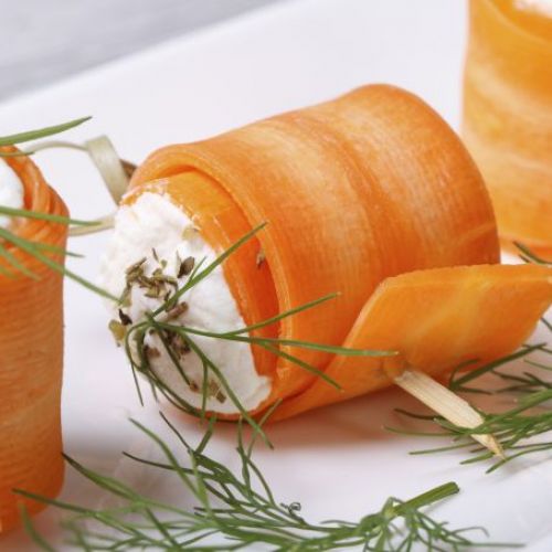 3. Karotten-Röllchen