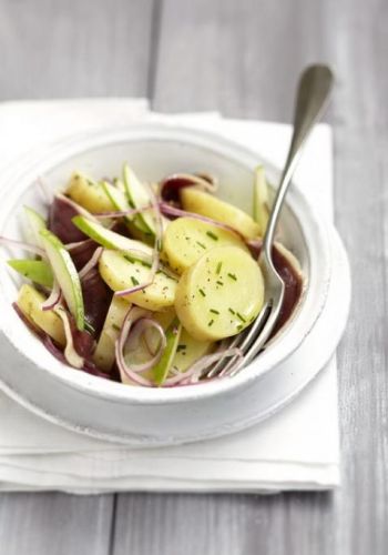 Kartoffelsalat mit Entenbrust