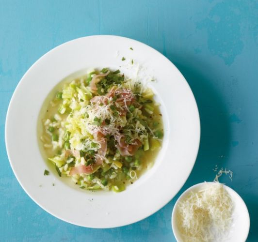 Lachs-Risotto