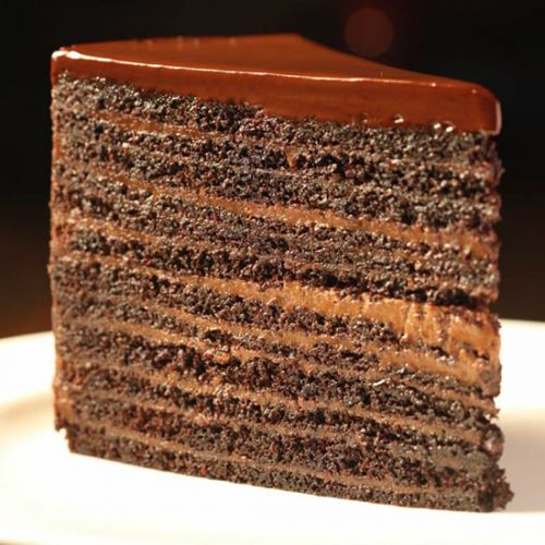 24-Layer Chocolate Cake