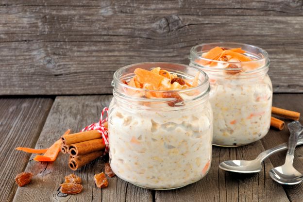 Overnight Oats mit Süßkartoffeln