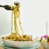 Spaghetti mit Ofengemüse und Seitan