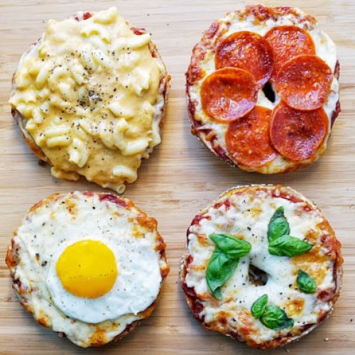 Pizza-Bagels