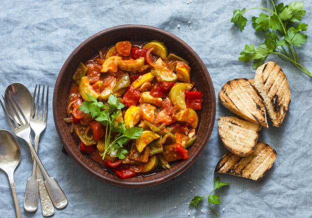 Ratatouille mit Süßkartoffeln