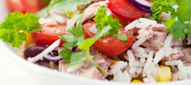 Salate mit Thunfisch