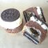 Schoko Cupcakes mit Oreo Cookie Dough Kern