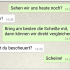 Diese Texte hätten wohl besser nochmal Korrektur gelesen werden sollen