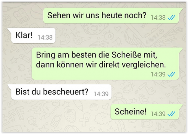 Diese Texte hätten wohl besser nochmal Korrektur gelesen werden sollen