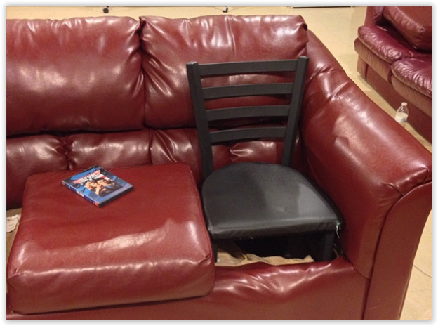 Sofa repariert!