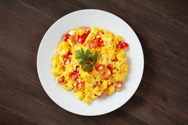 Rührei mit Tomaten
