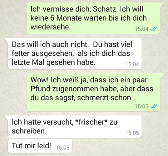 Diese Texte hätten wohl besser nochmal Korrektur gelesen werden sollen