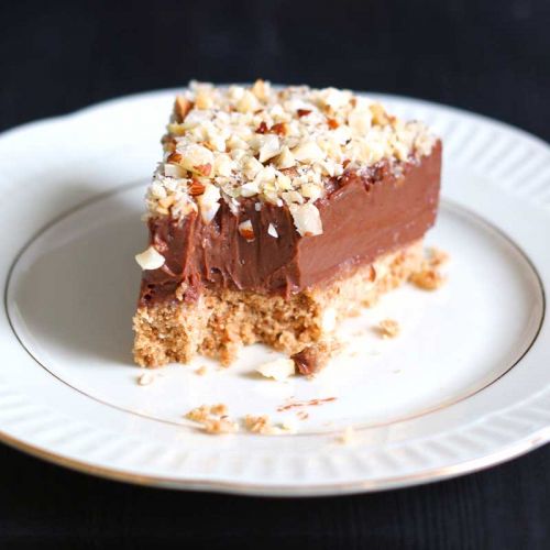 No-Bake Nutella Cheesecake