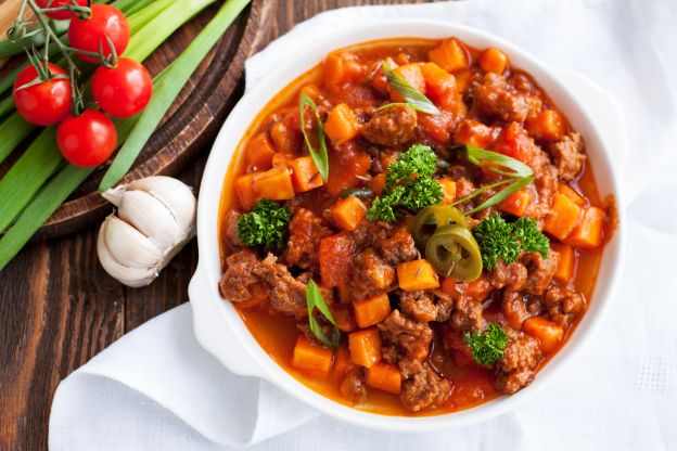 Lamm-Süßkartoffel-Chili