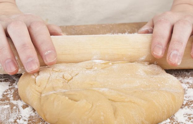 Kuchenteig 'über'kneten