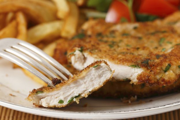 Schnitzel unnötig wenden