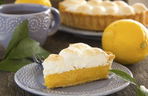 Tarte au citron mit Baiserhaube