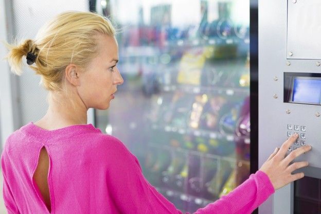 Ein Getränkeautomat