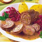 Rouladen mit Folienkartoffeln