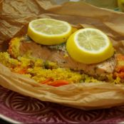 Fisch-Päckchen mit Couscous - Schritt 3