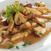 Rahmgeschnetzeltes mit Champignons