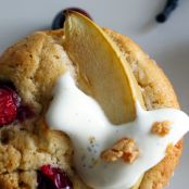 Bratapfel-Cranberry-Törtchen mit Vanilleschmand - Schritt 1