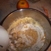 Apfel- Mandel- Cupcakes mit Lavendel Mascarpone Frosting - Schritt 2