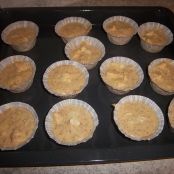 Apfel- Mandel- Cupcakes mit Lavendel Mascarpone Frosting - Schritt 3