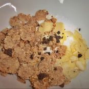 Herbstliches Apfel- Beeren Crumble - Schritt 1