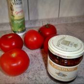 Carpaccio vom Lachs mit Tomatenpesto und Parmesanchips - Schritt 1
